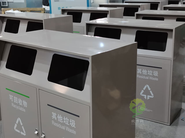 提升公共空間品質，深圳金屬垃圾桶助你一臂之力
